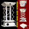 免开检修口投影仪电动吊架支架1米1.5/2m隐藏式投影机伸缩升降架