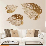 简约现代铁艺镂空树叶，墙饰壁挂创意沙发背景墙，家居软装饰品壁饰