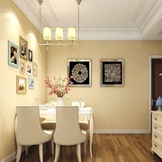 PVC防水纯色蚕丝纹墙纸简约现代卧室客厅素色装饰餐厅米黄色壁纸