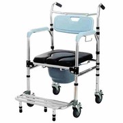 病人坐便器大便椅老人座便器坐便椅防滑可折叠护理移动带轮座椅