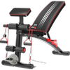 多德士（DDS）多功能仰卧板小飞鸟哑铃凳健身椅家用腹肌运动健身