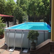 大型儿童游泳池家用支架泳池成人户外折叠加厚水池室外超大号鱼池