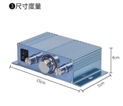 mini迷你12V功放2.0车载小功放机家用书架桌面音箱电脑功放机