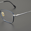 5.9g日本手造超轻纯钛眼镜，全框男潮商务方框近视，女成品眼镜框架