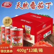 番跃番茄丁罐头400g*12罐 新鲜天然自然醇熟新产季整箱新番茄丁