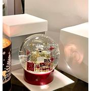 同款水晶球雪花球摆件送女友闺蜜生日，情人节圣诞节礼物日常送