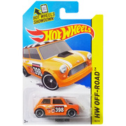 风火轮HotWheels 莫里斯迷你赛车 稀有橙色 MORRIS MINI 80 开盖