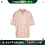 香港直邮visvim维斯维木男士，徽标短袖衬衫