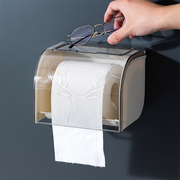 卷纸盒卫生间家用挂壁式，免打孔创意，防水厕所纸巾置物架浴室卷纸筒
