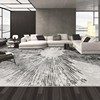 土耳其地毯客厅灰色简约后现代沙发，茶几毯意式轻奢卧室地毯抽象