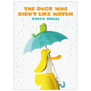 theduckwhodidn’tlikewater不喜欢水，的鸭子儿童艺术绘本鸭子帮青蛙，找家的有趣故事3-6岁亲子阅读英文原版图书