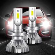 五菱宏光专用汽车LED大灯超亮近光灯远光灯H1H7灯泡强光改装配件