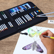 40件彩色铅笔套装 24色水溶性彩铅套装 专业美术绘画用品