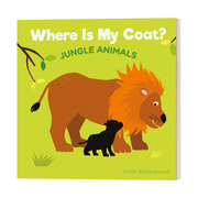 英文原版 Where Is My Coat Jungle Animals 我的外套在哪里 丛林动物 英文版 进口英语原版书籍儿童图书