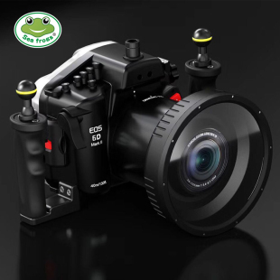 seafrogs海蛙相机潜水防水壳佳能6d2单反相机，潜水罩水下摄影装备