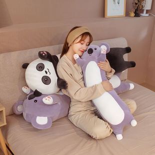可爱熊猫考拉公仔毛绒长条抱枕儿童情侣双人枕头女生睡觉夹腿靠垫