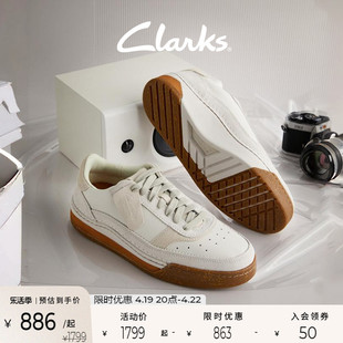 clarks其乐艺动系列，男鞋男士板鞋，春夏休闲鞋复古时尚潮流运动鞋