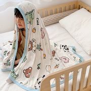 婴儿盖毯夏季薄款牛奶冰丝空调毯新生宝宝儿童幼儿园夏凉被午睡毯