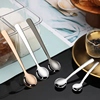 盐勺子家用304不锈钢调料勺咖啡，勺厨房调味勺迷你小调羹商用小勺