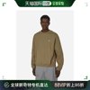 香港直邮潮奢 Roa 男士 拼接圆领军装风绿色卫衣