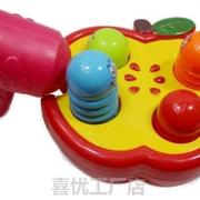 游戏机脑敲打地鼠智力打果虫手眼婴幼儿童敲击虫能力敲敲玩具协调