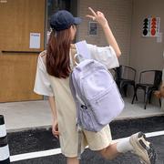 香港高中生书包女初中生大容量中学生电脑双肩包旅游背包