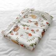 婴幼儿盖毯竹纤维毛巾被夏季凉感毯儿童，空调被子单人薄毯子冷感毯