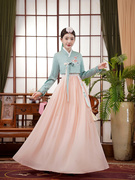 朝鲜族服装女韩服少数民族衣服延吉公主韩国传统宫廷服饰成人