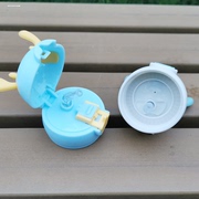 鹿角儿童保温杯杯盖子，配件通用水壶水杯盖，防漏吸管杯盖