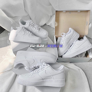 nike耐克airforce1af1虞书斤欠纯白男女，空军一号dh2920-111cw2288