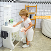 儿童洗手台可升降出水洗手盆，洗脸台专用洗手池男女，宝宝高端洗漱台