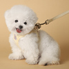 狗狗牵引绳背心式小型犬泰迪比熊，博美胸背带狗链子遛狗绳猫咪用品