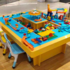 儿童多功能木制积木桌子玩具，台大号商用太空玩具沙桌游戏桌大尺寸