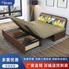 沙发床1.5m宽可折叠双人，多功能推拉伸缩可变床，单人1.2米两用实木