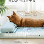狗狗睡垫宠物冰垫狗垫子睡觉用夏季凉席猫咪，夏天降温凉垫狗窝地垫