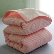 加厚单双人(单双人)毛巾被，毛巾毯纱布毛圈空调，毯盖毯毛毯老式怀旧