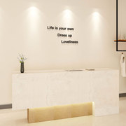 服装店简约英文Lifeis墙贴字尽情打扮生活是自己的立体3d门店装饰