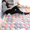 韩式韩国加厚全棉纯棉，拼布家用地毯卧室满铺床边爬行地垫榻榻米