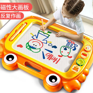 儿童画板磁性写字板家用可擦婴幼儿一岁宝宝涂鸦画画玩具画写板大