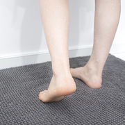纯色卧室脚踏垫门口垫家用加厚毯子垫吸水毛绒地板垫浴室地毯垫
