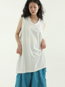 韩国oversize sleeveless cotton tee (unisex)宽松无袖背心