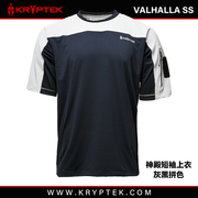 KRYPTEK美蟒VALHALLA夏季神殿圆领短袖上衣黑灰拼色蟒纹T恤户外