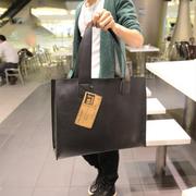 原创韩版男包复古单肩包子母包手提包潮流，休闲公文包潮包