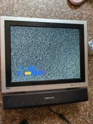 东芝14寸液晶电视机一台正常使用轻微划痕无配件无电源议价