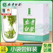 竹乡安吉白茶雨前特级2024新茶30g袋装口粮茶