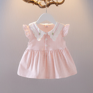 女童夏季连衣裙洋气公主裙，0-3岁婴儿衣服纯棉上衣，2女宝宝夏装裙子