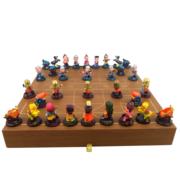 三国人物立体象棋创意中国象棋儿童动手益智玩具儿子生日礼物