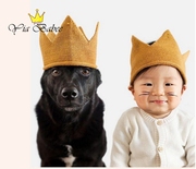 2024韩版秋季韩国针织婴儿发带男女宝宝摄影道具护囟门帽发饰