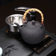 平板电磁炉茶具烧水壶专用陶瓷，泡茶壶茶台平底电陶炉煮茶器家