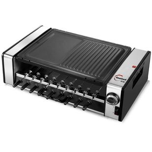 烧烤炉家用电无烟烤肉机自动旋转烤串机烤肉锅电烤盘电烤炉架